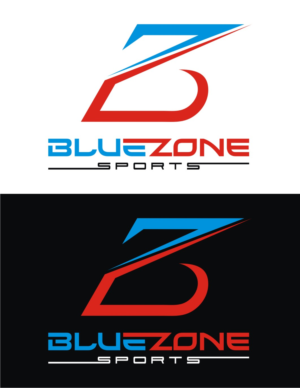Logo Design by Rendell Sueña for Blue Zone Sports | Design: #13199202