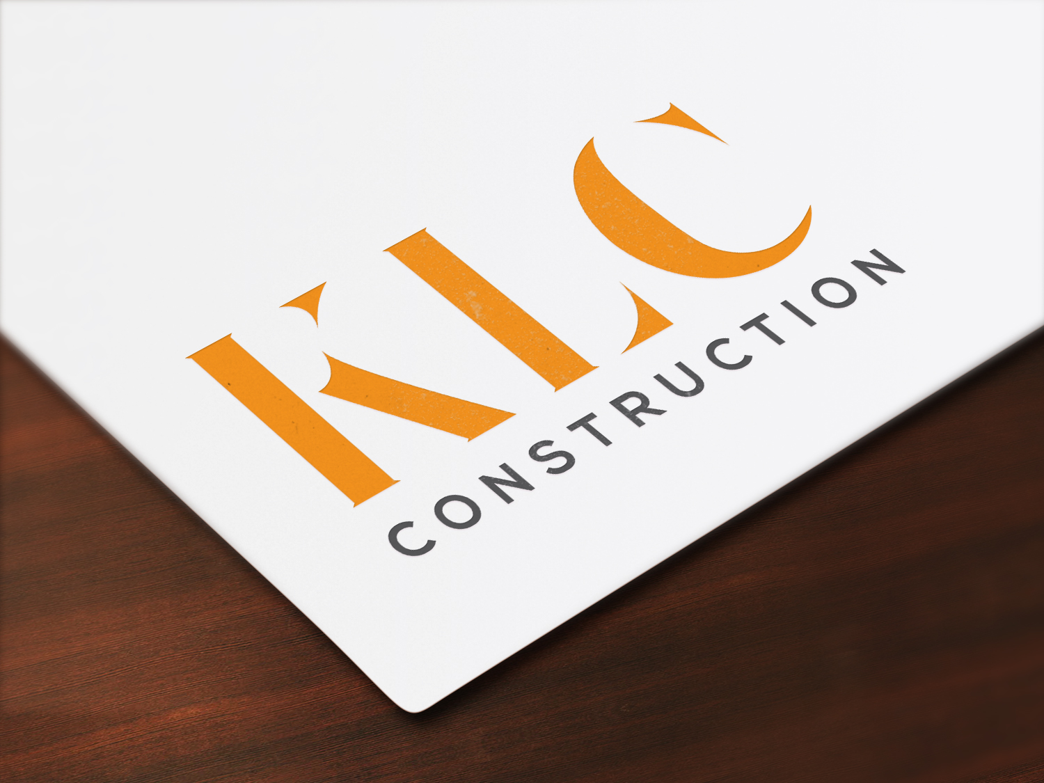 Logo Design by IMD-HUB for KLC Construction | Design #13183685