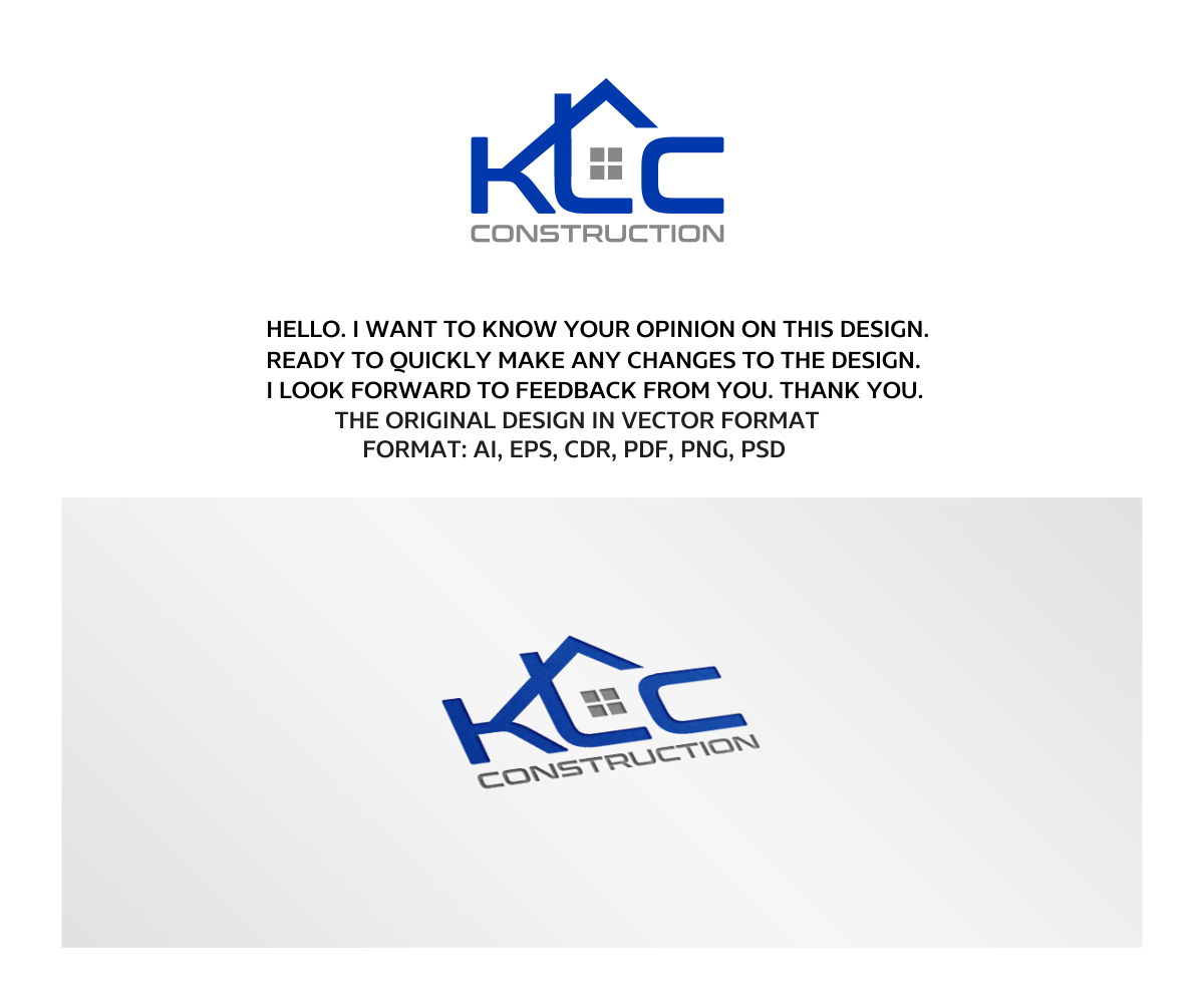 Logo Design by artsterdam for KLC Construction | Design #13185053