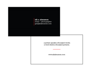 Business Card Design by Brampton Gal