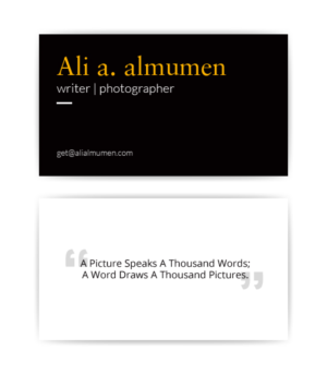 Business Card Design by Neha Shinde