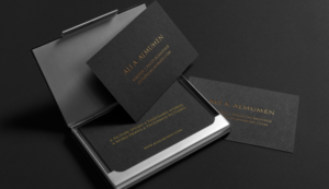 Visitenkarten-Design von Sarah Mathews für dieses Projekt | Design: #13185401