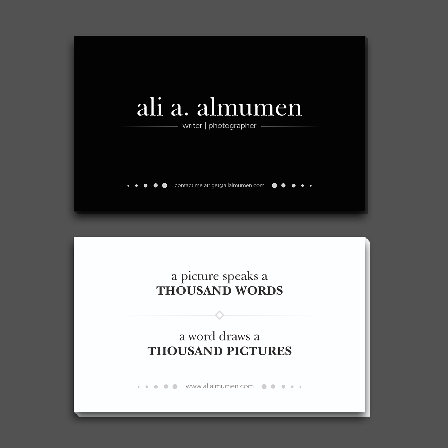 Business Card Design by Dynasty-me for this project | Design #13213167