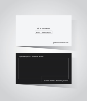 Business Card Design by Rkvadratu for this project | Design: #13193622