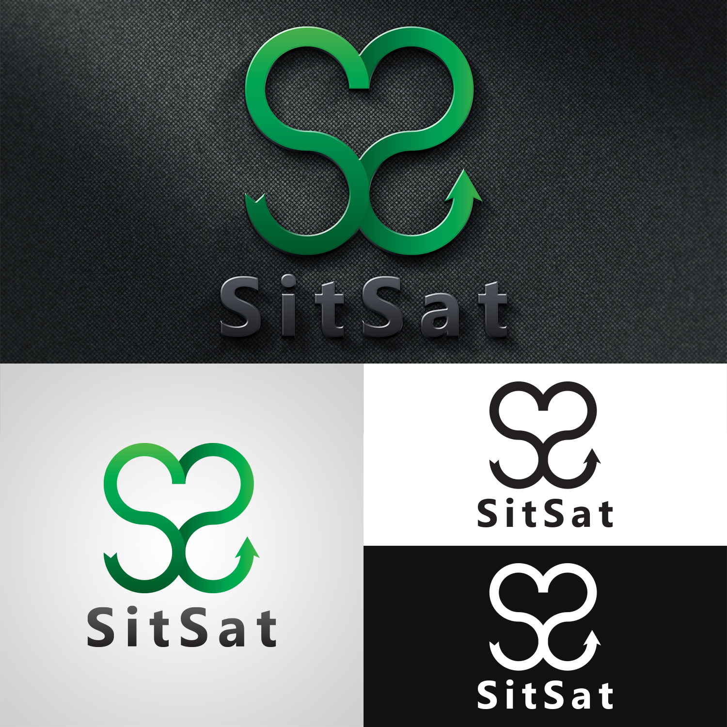 Logo Design by mm_man56 for SitSat | Design #13331329