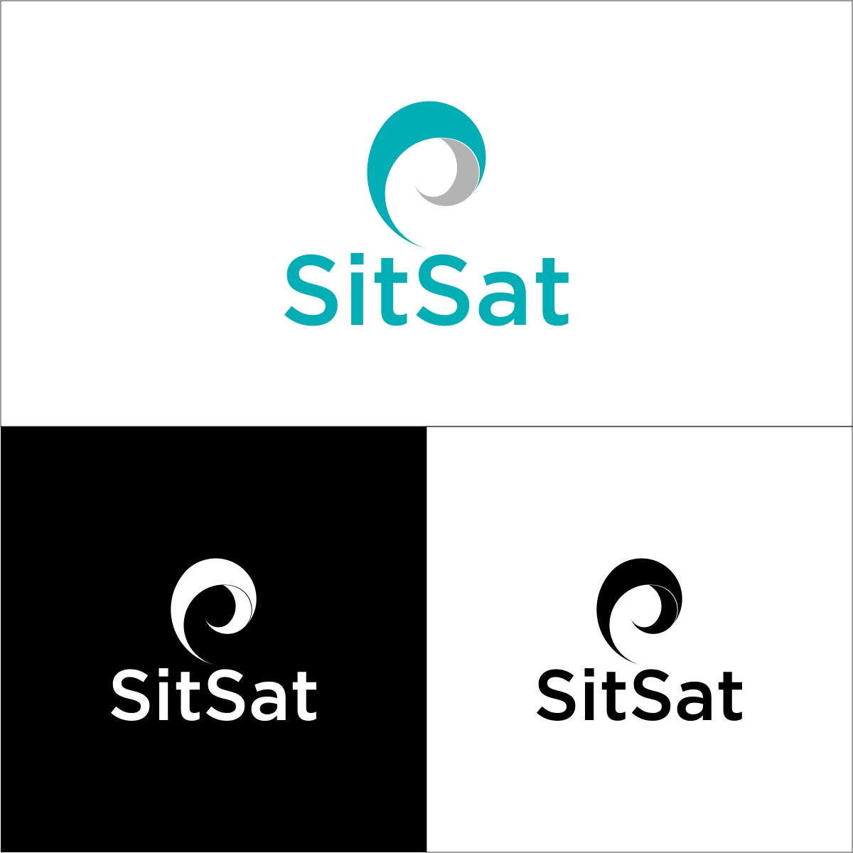 Logo-Design von arie.bs für SitSat | Design #13370772