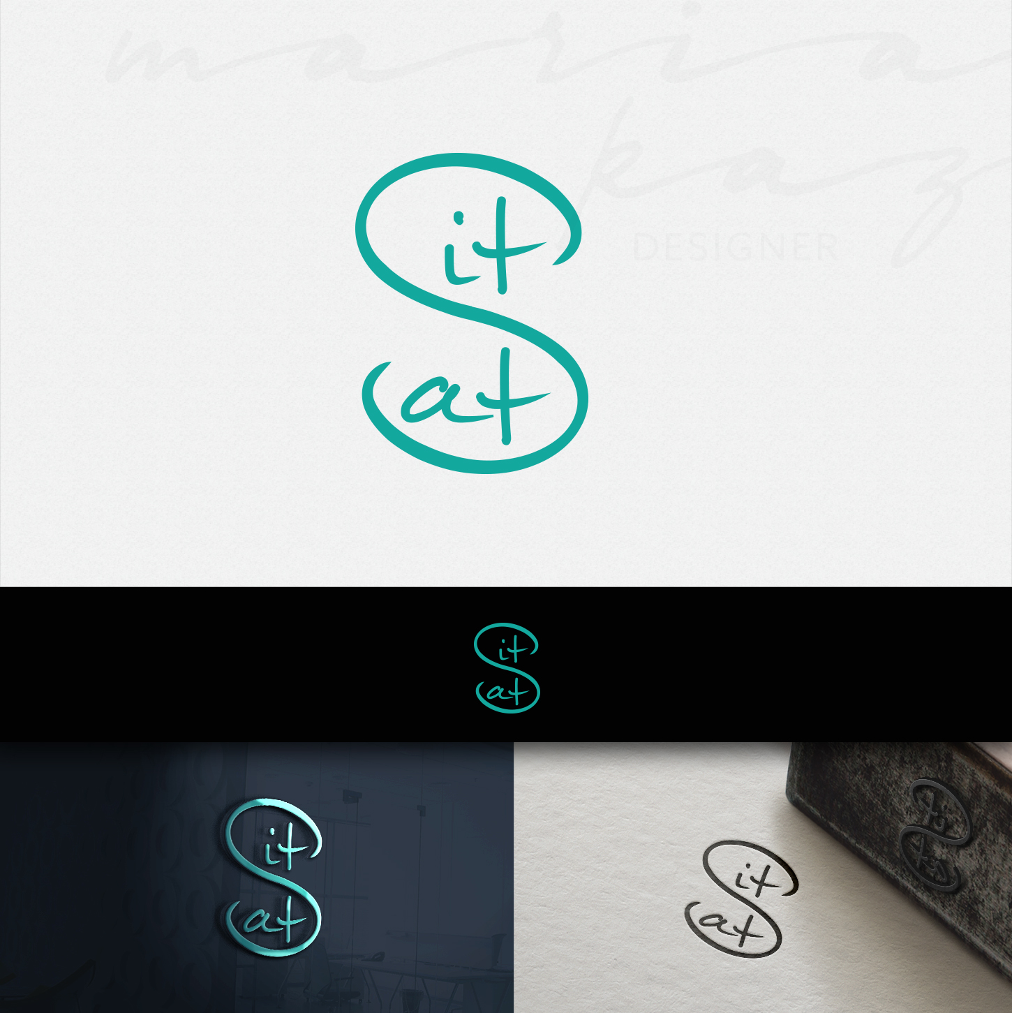 Logo Design by maria-kaz for SitSat | Design #13380931