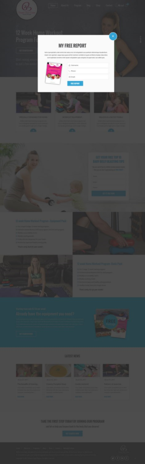 WordPress-Design von pb für dieses Projekt | Design: #13209140