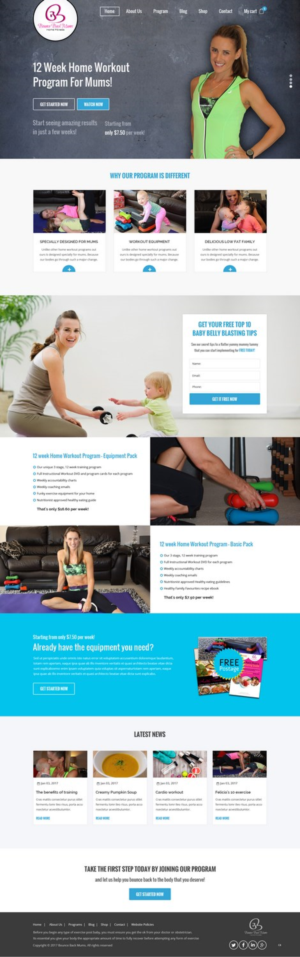 WordPress-Design von pb für dieses Projekt | Design: #13209143