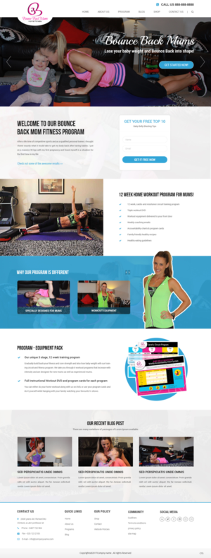WordPress-Design von pb für dieses Projekt | Design: #13209159