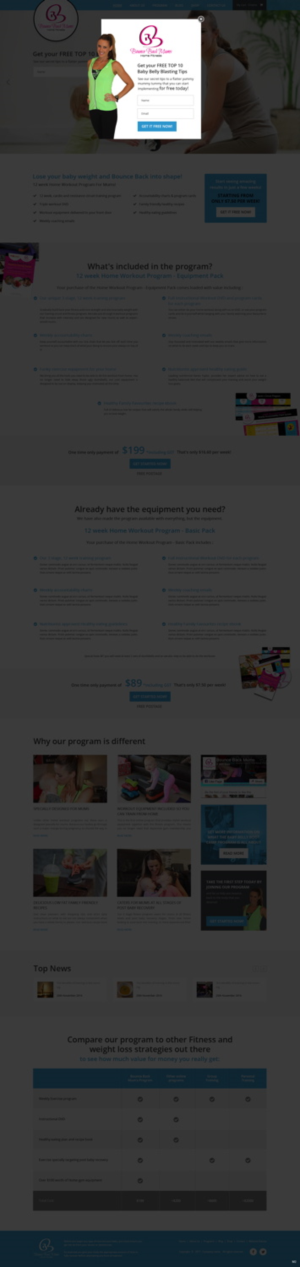Wordpress Design by pb for this project | Design: #13209221