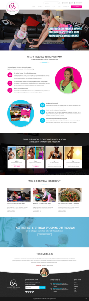 Wordpress Design by pb for this project | Design: #13222636