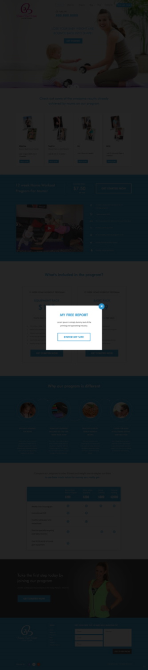 Wordpress Design by pb for this project | Design: #13222659