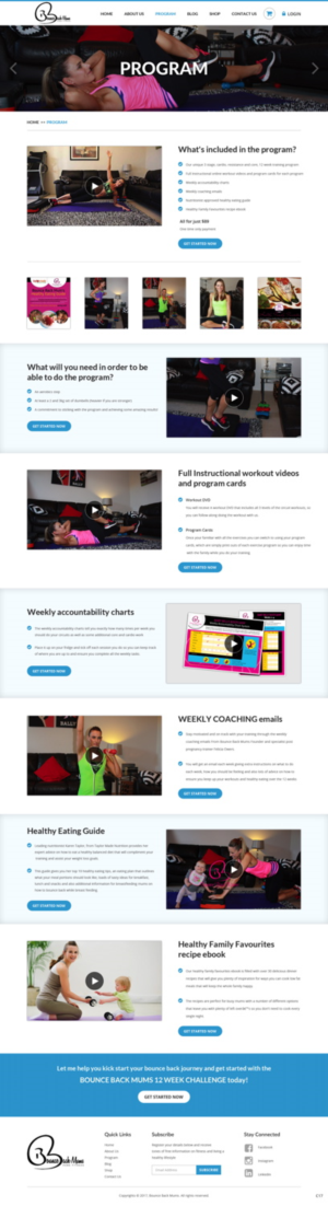 Wordpress Design by pb for this project | Design: #13301627