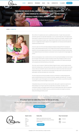 Wordpress Design by pb for this project | Design: #13316267