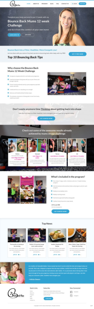 Wordpress Design by pb for this project | Design: #13316268