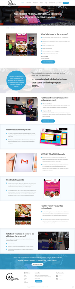 Wordpress Design by pb for this project | Design: #13316269