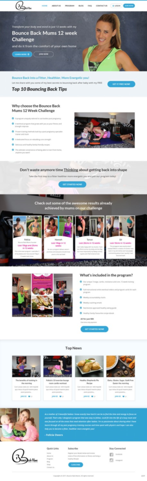 Wordpress Design by pb for this project | Design: #13316270