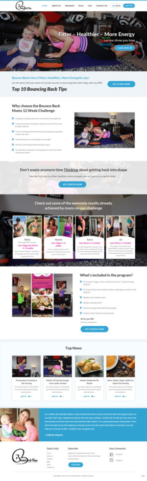 Wordpress Design by pb for this project | Design: #13340823