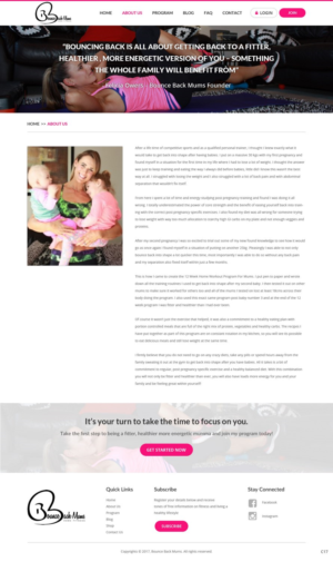 Wordpress Design by pb for this project | Design: #13372135