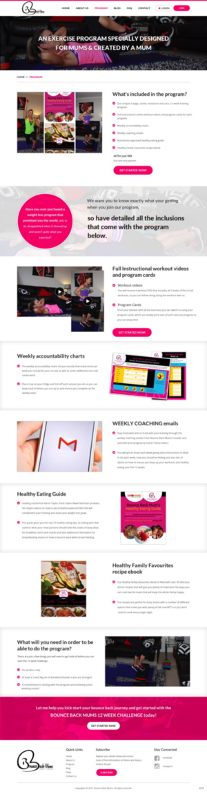Wordpress Design by pb for this project | Design: #13372410