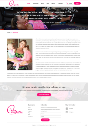 Wordpress Design by pb for this project | Design: #13387838