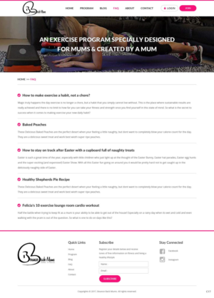 Wordpress Design by pb for this project | Design: #13415976