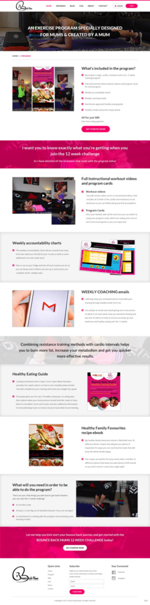 Wordpress Design by pb for this project | Design: #13416379