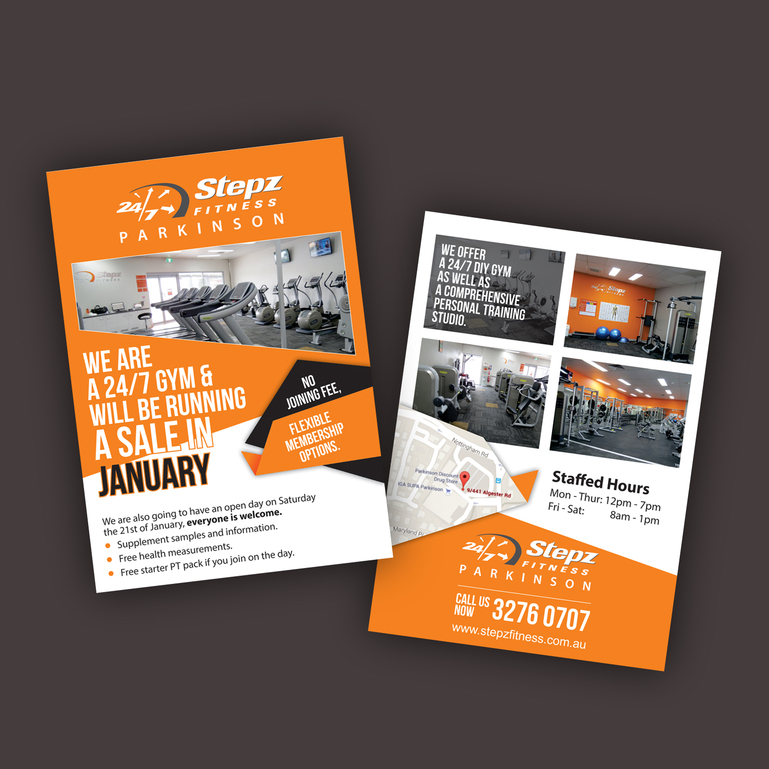 Diseño de Flyer por PixelDesign para Stepz Fitness Parkinson | Diseño #13241983