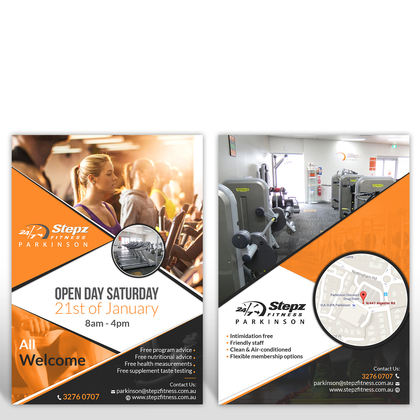 Design de Flyer par hih7 pour Stepz Fitness Parkinson | Design : #13243584
