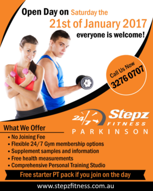 Diseño de Flyer por Parul para Stepz Fitness Parkinson | Diseño: #13216784