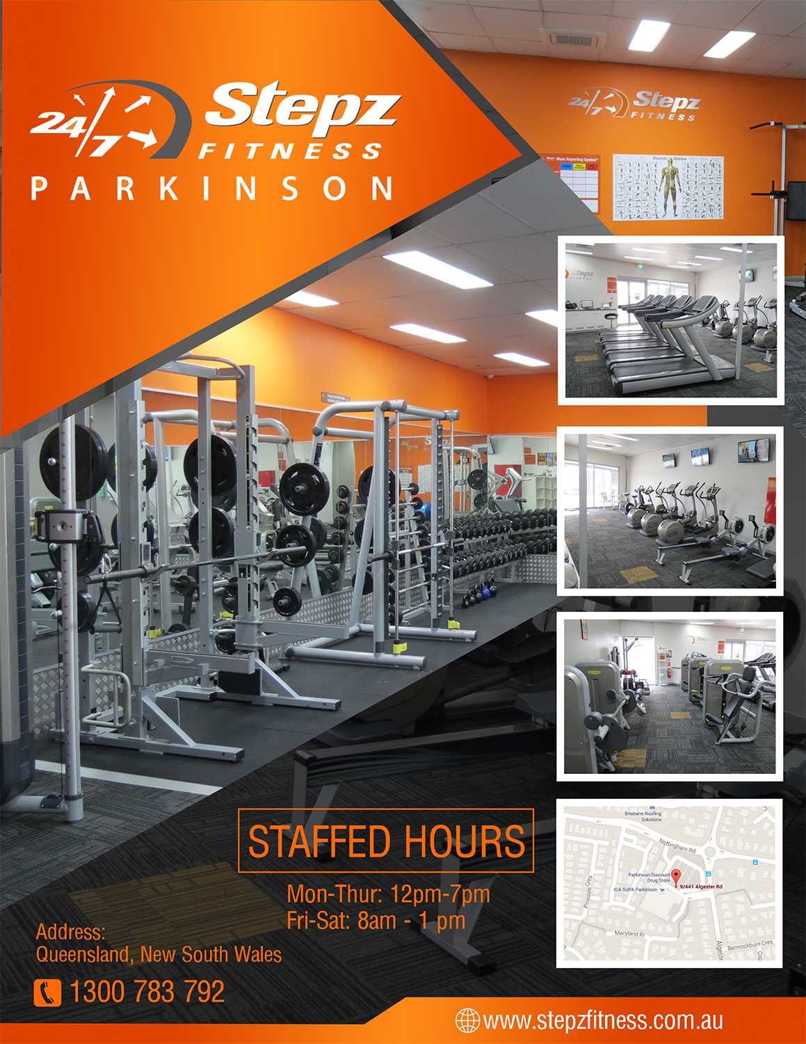 Flyer Design by Black Machine Grafx for Stepz Fitness Parkinson | Design #13198877