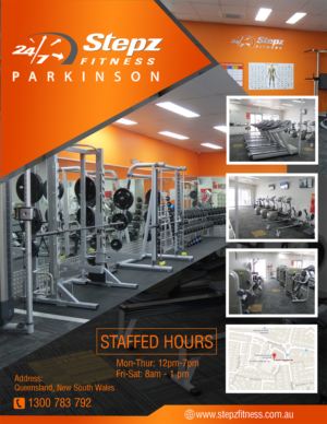Design de Flyer par Black Machine Grafx pour Stepz Fitness Parkinson | Design : #13198877