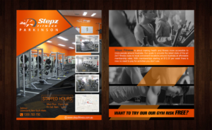 Design de Flyer par Black Machine Grafx pour Stepz Fitness Parkinson | Design : #13211577