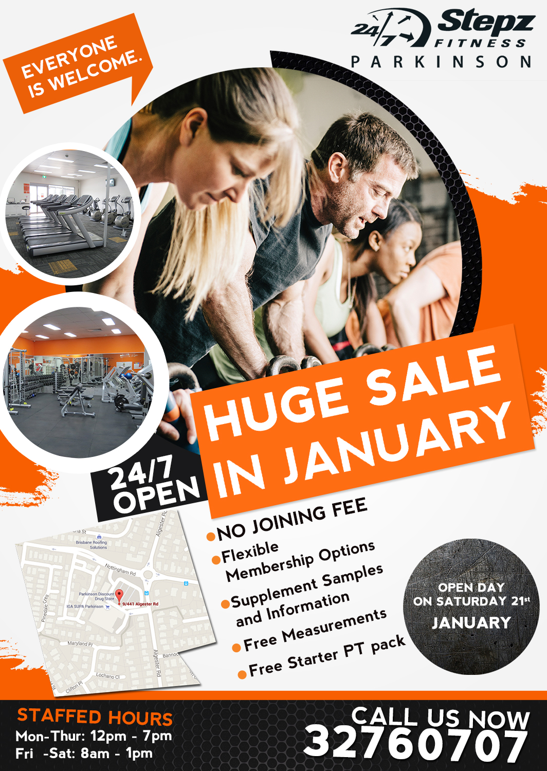 Flyer Design by Sachin Rupasinghe for Stepz Fitness Parkinson | Design #13226820