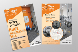 Flyer-Design von Kowzi für Stepz Fitness Parkinson | Design #13197684