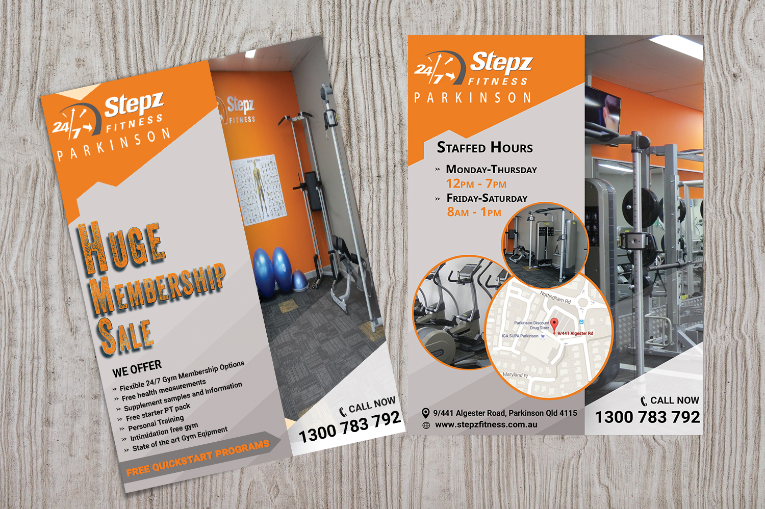Flyer Design by Kowzi for Stepz Fitness Parkinson | Design #13197687