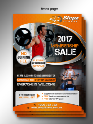 2017 New Year Membership Sale | Flyer Design by innovative earth