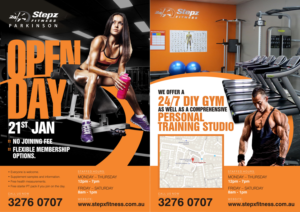 Diseño de Flyer por Marketing Wings para Stepz Fitness Parkinson | Diseño: #13217697