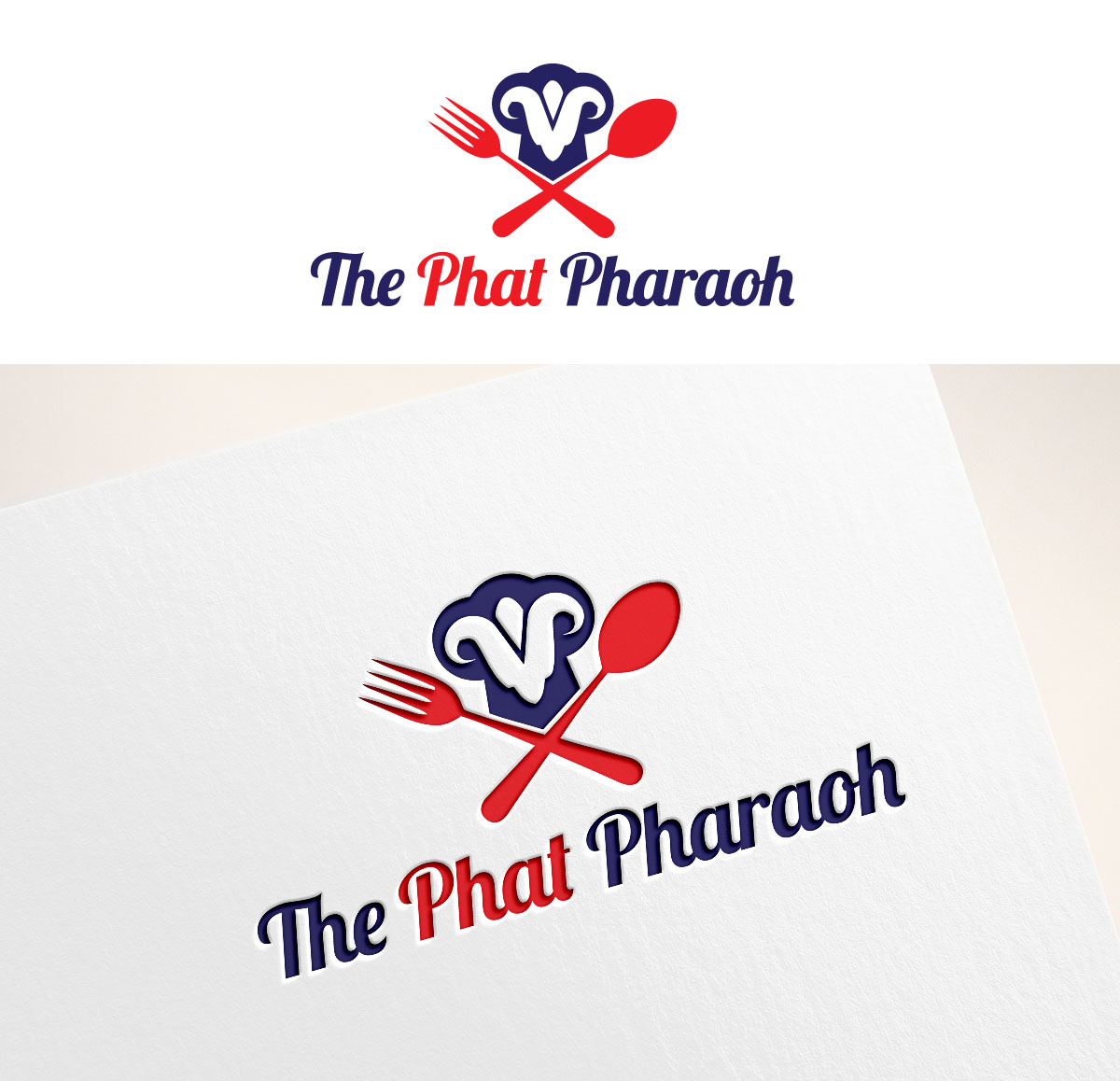 Logo Design by abstraxt for The Phat Pharaoh | Design #13198434