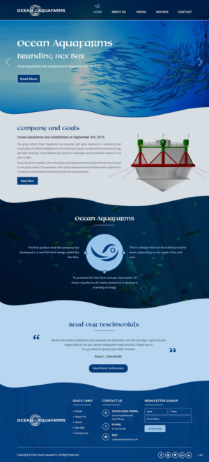 Web Design by pb for this project | Design: #13222845