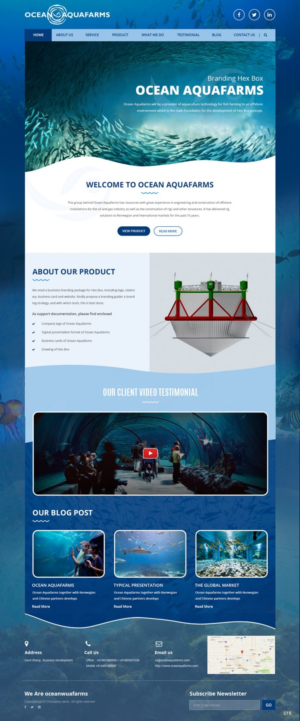 Web Design by pb for this project | Design: #13222899