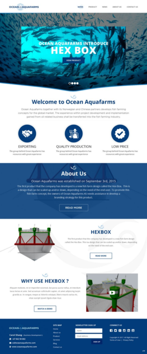 Web Design by pb for this project | Design: #13487743