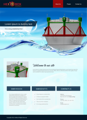 Web Design by primarydesigner2k9 for this project | Design #13225455