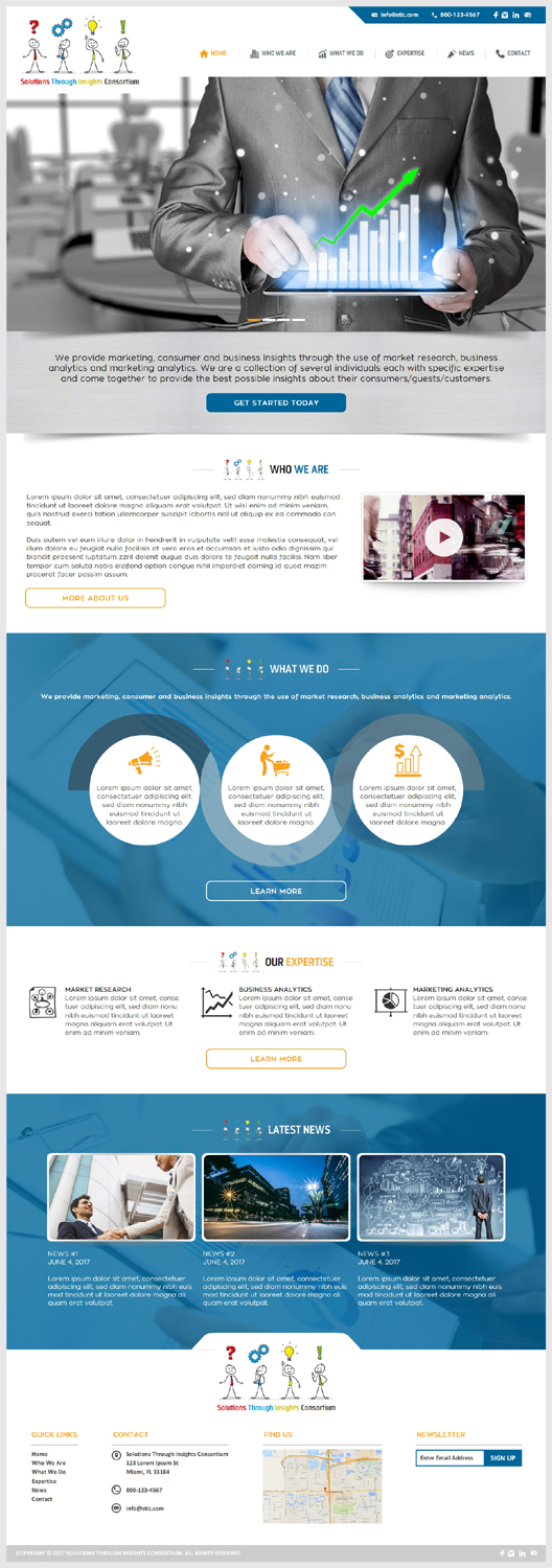 Web Design by -Marc- for this project | Design #15991054