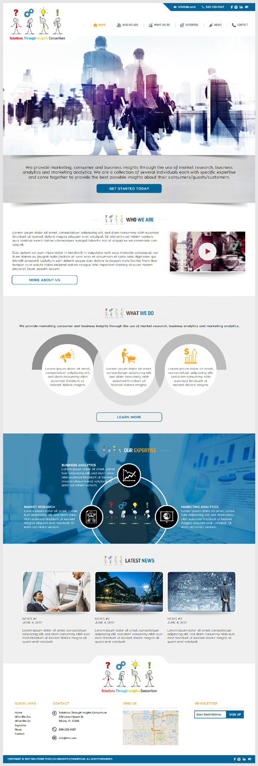 Web Design by -Marc- for this project | Design #15991234