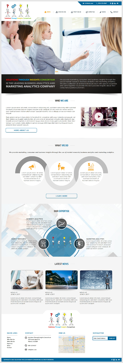 Web Design by -Marc- for this project | Design #15991671