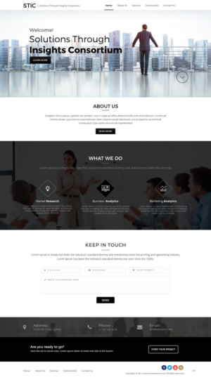 Web Design by pb for this project | Design: #13316395