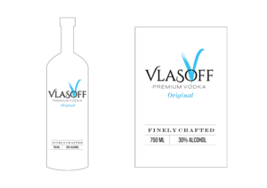 Design Étiquette par an-designs pour Vlasoff Vodka | Design : #13326943