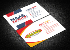 Design de Carte de Visite par Sandaruwan pour Maas Radiator Inc | Design #13204372